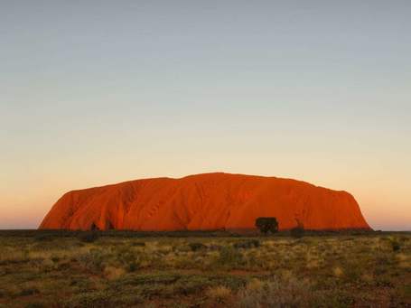 Ayers rock or uluru t