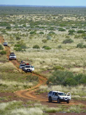 Exploring the outback on a Global Gypsies Tag-Along-Tour